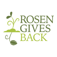 Rosen Gives Back Logo